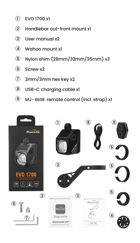 bike front light led