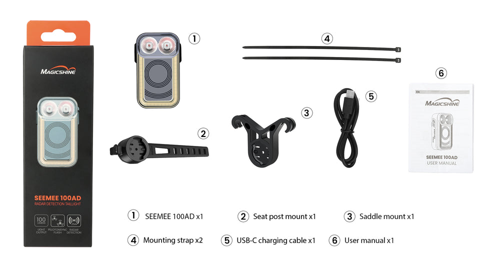 bike balls tail light