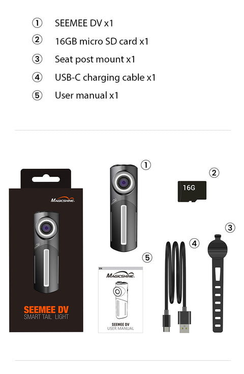 bike led usb tail light